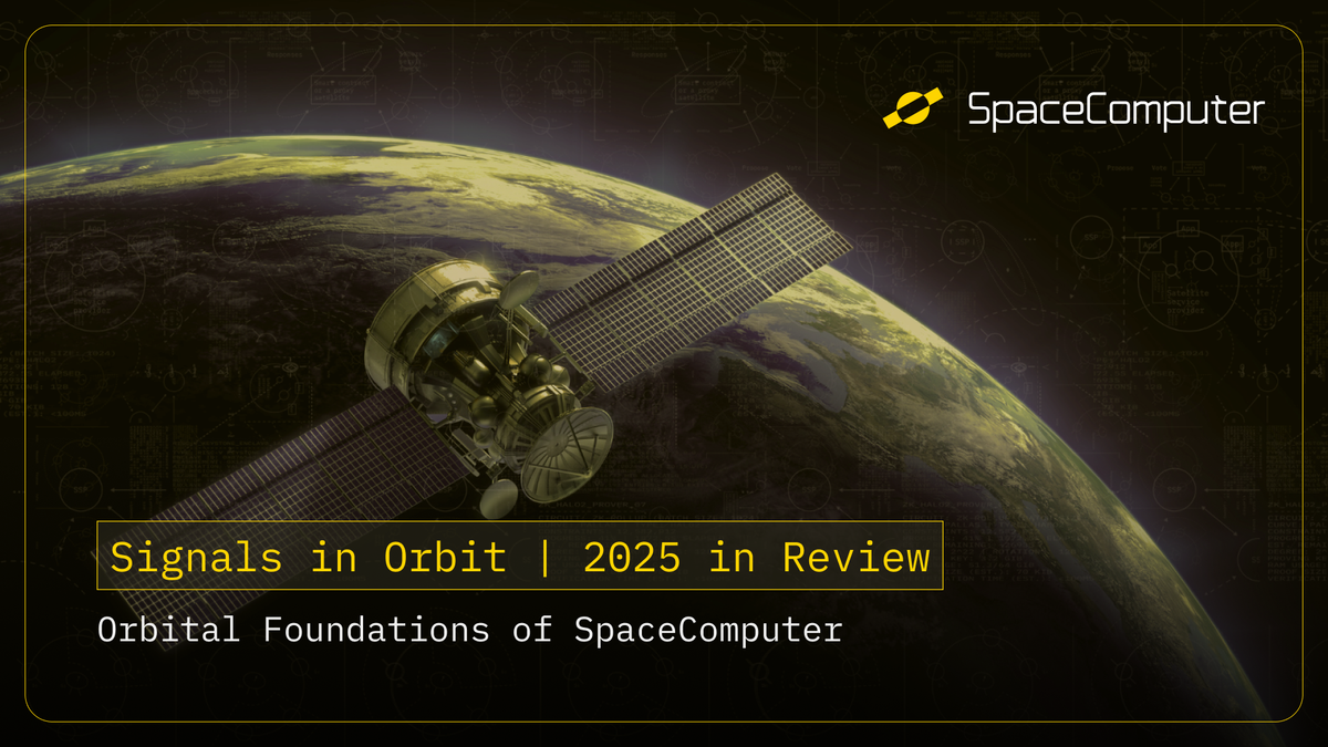 2025 in Review: Orbital Foundations