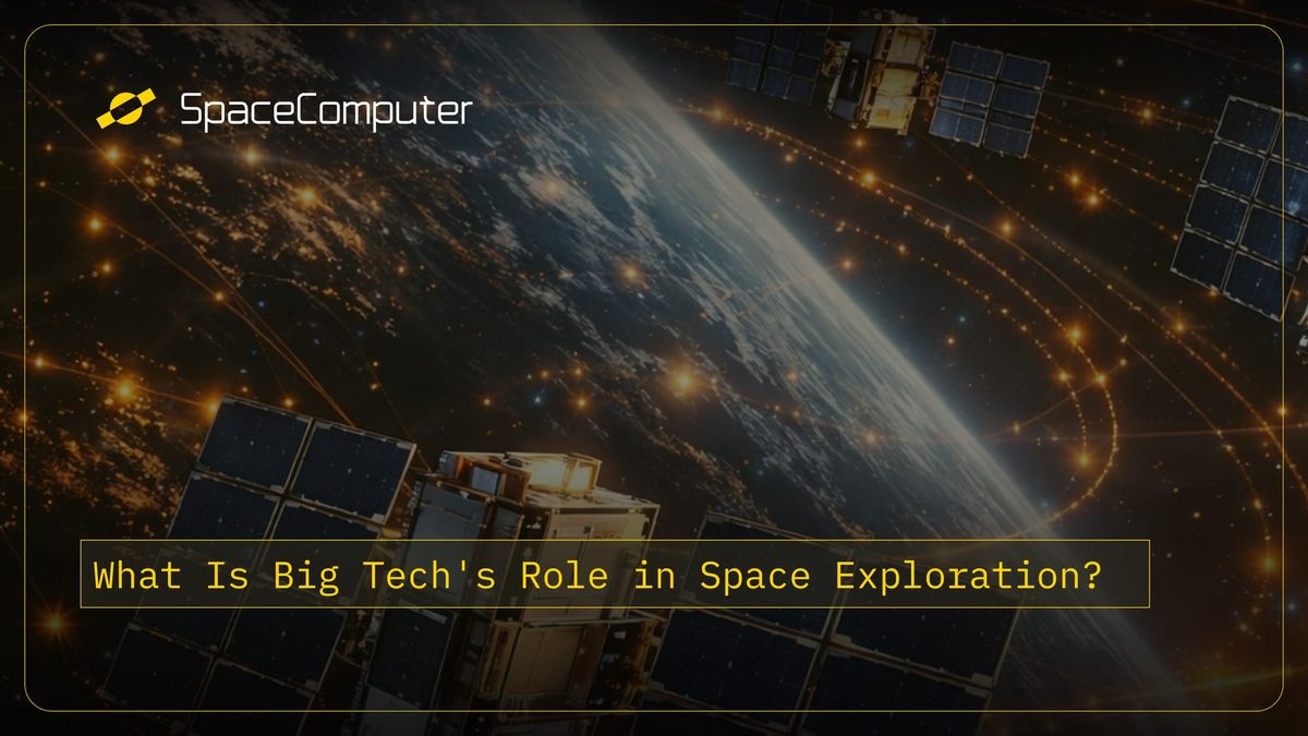What Is Big Tech's Role in Space Exploration?