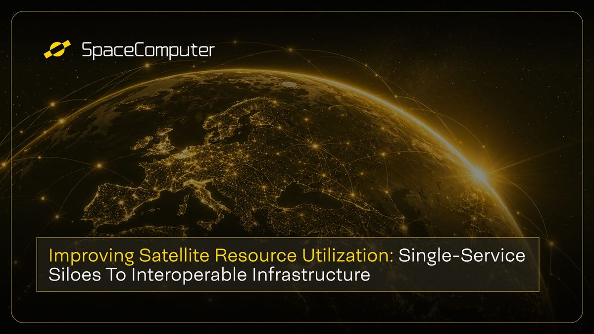 Improving Satellite Resource Utilization: Single-Service Siloes to Interoperable Infrastructure