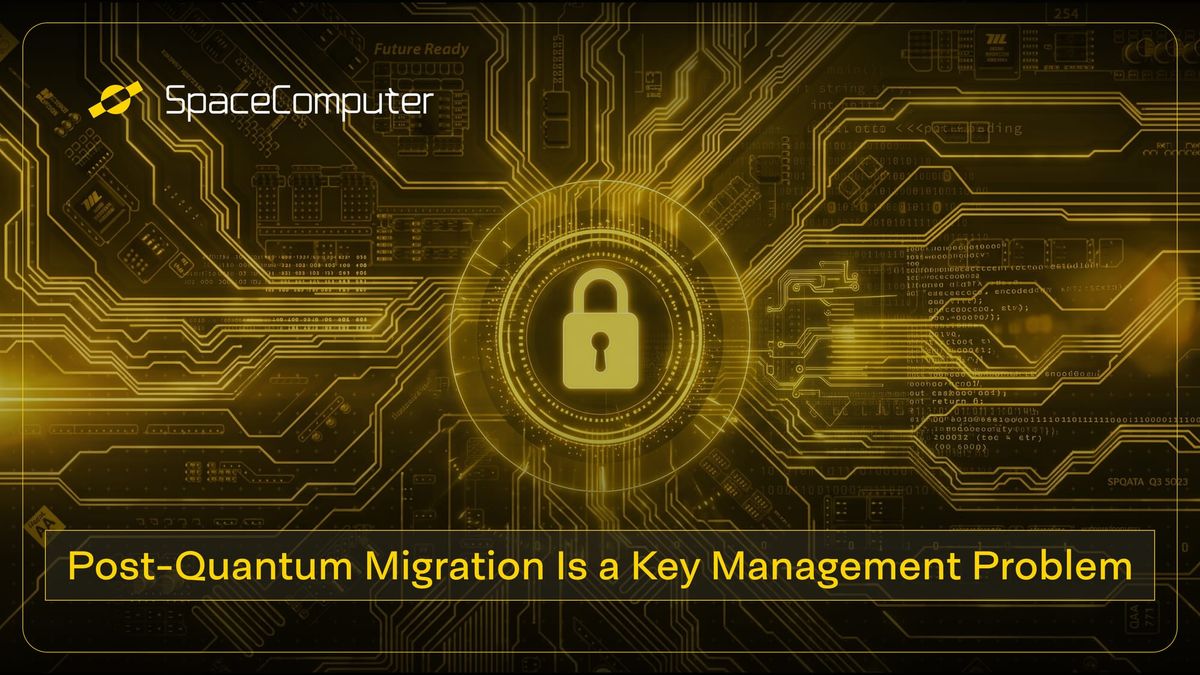 Post-Quantum Migration Is a Key Management Problem