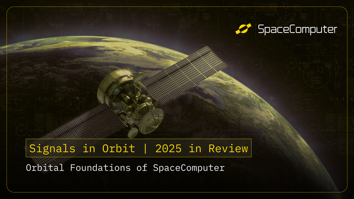 2025 in Review: Orbital Foundations