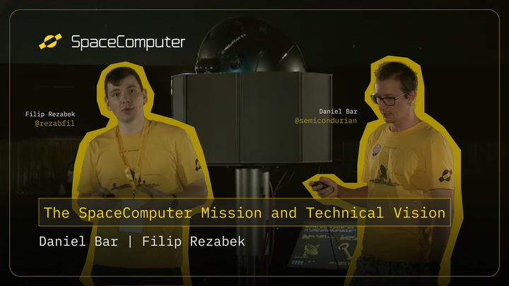 SpaceComputer Mission and Technical Vision