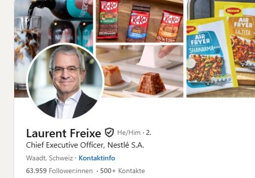 Laurent Freixe sieht sich immer noch als CEO von Nestlé - wegen eines Rechtsstreits?