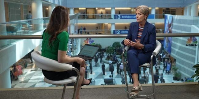 Karin Keller-Sutter lobbyiert in Washington für ihren 22-Punkte-Plan
