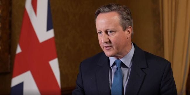 David Cameron machte 10 Millionen Dollar mit Greensill - jetzt wird er Aussenminister