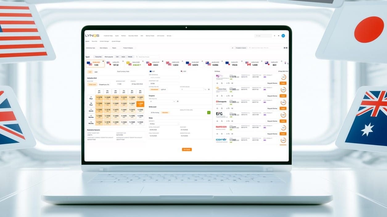 Leonteq baut Devisengeschäft auf digitaler Anlageplattform aus
