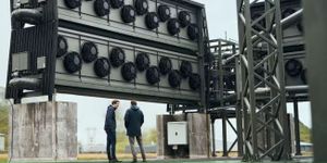 Climeworks saugt 7000 Tonnen Kohlendioxid für Partners Group ab
