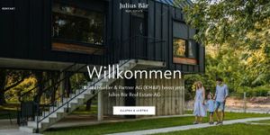 Julius Bär tritt mit ihrer Marke neu auch als Immobilienvermittlerin auf