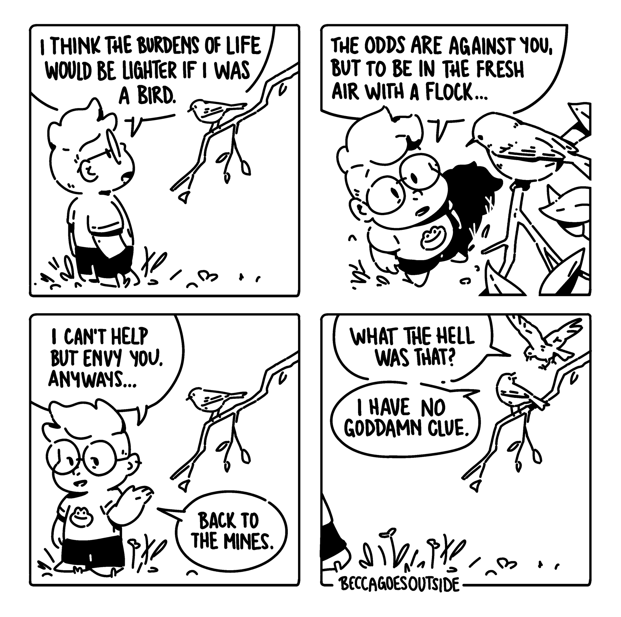 comic & process: burdens of life