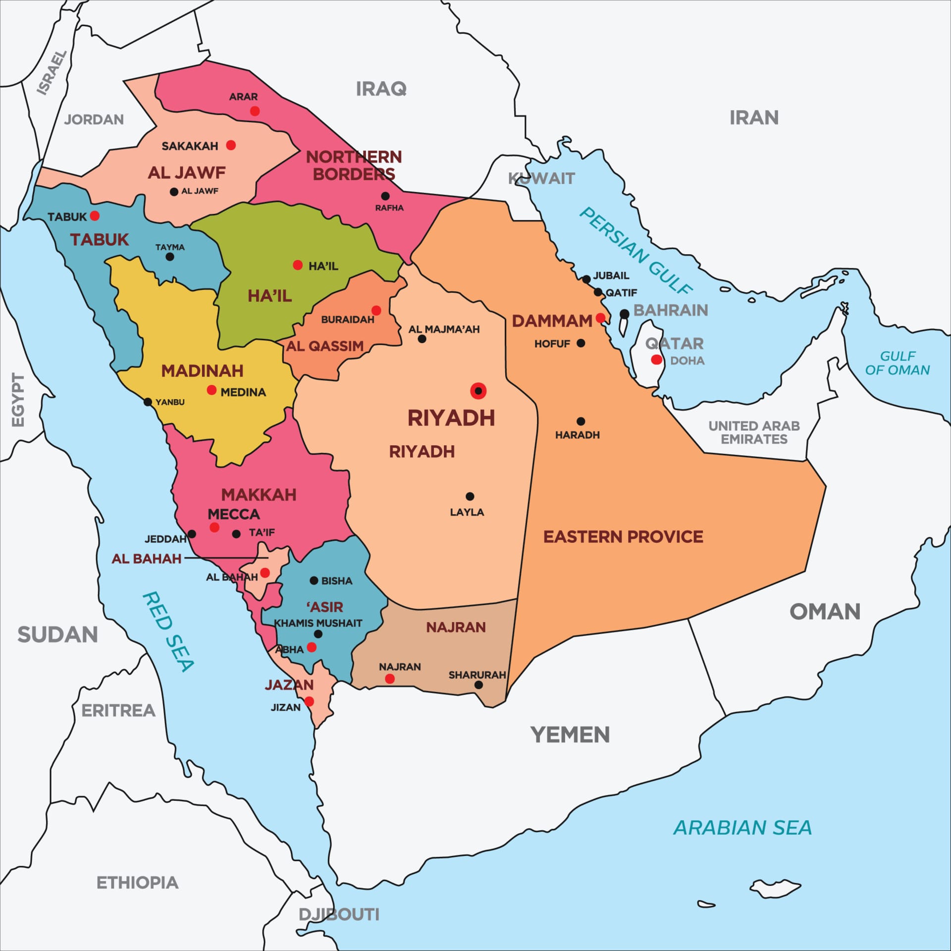 Discovering Saudi Arabia: Top 18 Cities You Must Explore