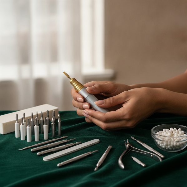 Professional Pedicure Tools: The Complete Bit and Hand Kit