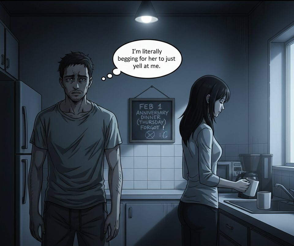 How to handle a 'silent treatment' without begging