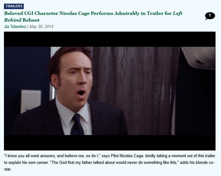 Screen grab from The Hairpin, May 30, 2014