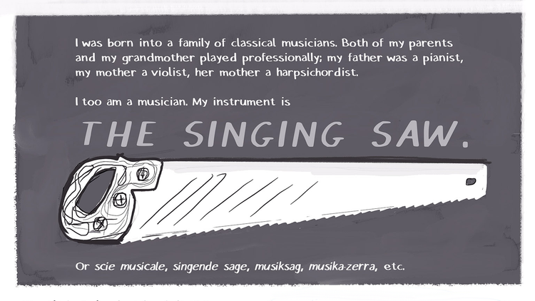 TEETH BEACH: The Singing Saw