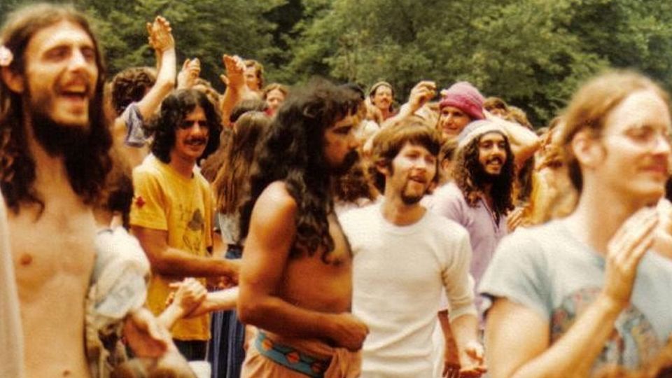 1980 Rainbow Gathering in West Virginia, sunshine, peace, love etc.
