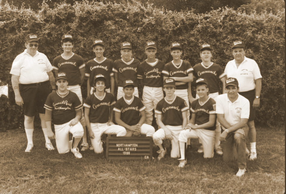 North Hampton All-Stars 1989 team picture with players and coaches