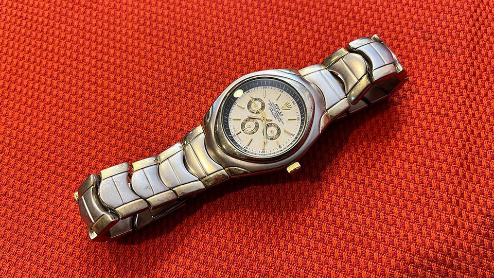 An old Rolex watch