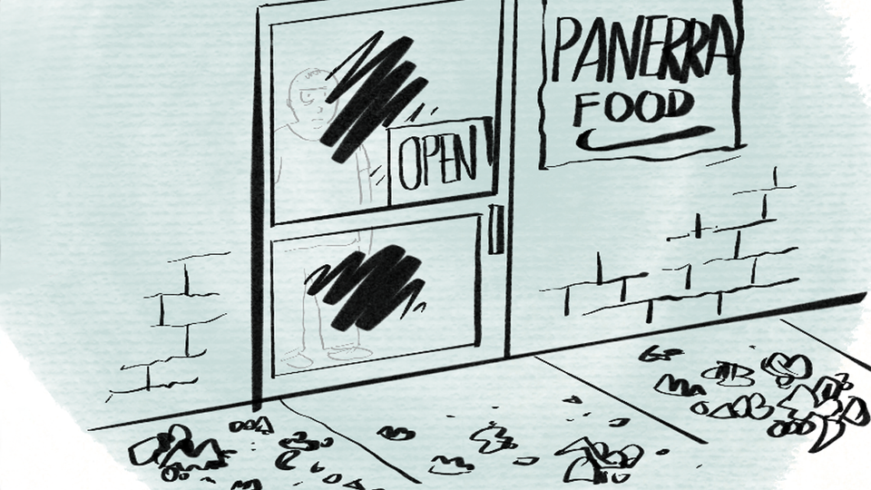 Detail of first panel PANERRA FOO