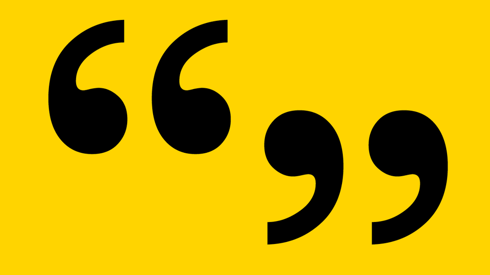 "Quotemarks"