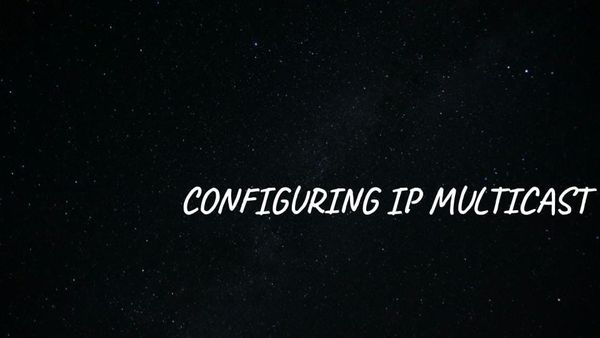 Configuring IP Multicast in Data Center Networks