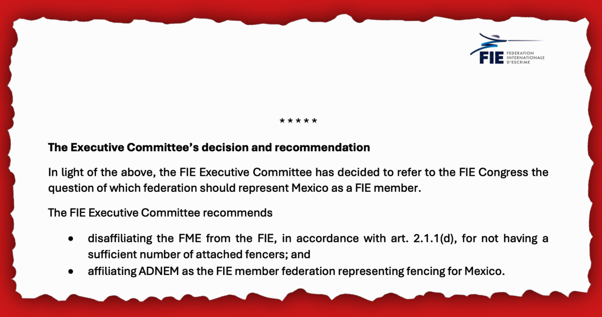 Madness has a name: FIE