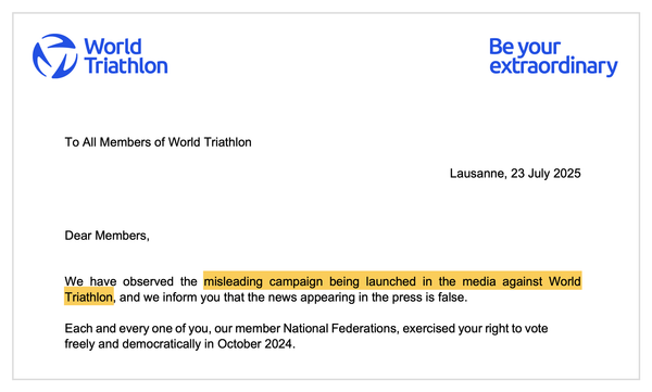 Mafia-like behavior patterns in World Triathlon surrounding fake president Antonio Arimany and the corrupt 'Group'