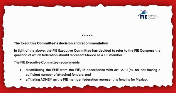 Madness has a name: FIE