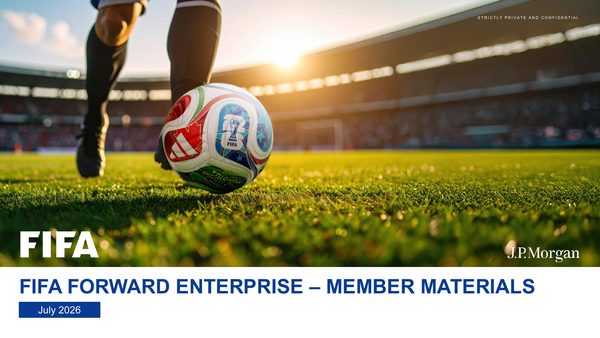 Europe's 55 threaten to boycott FIFA — and here is FIFA's FFE presentation