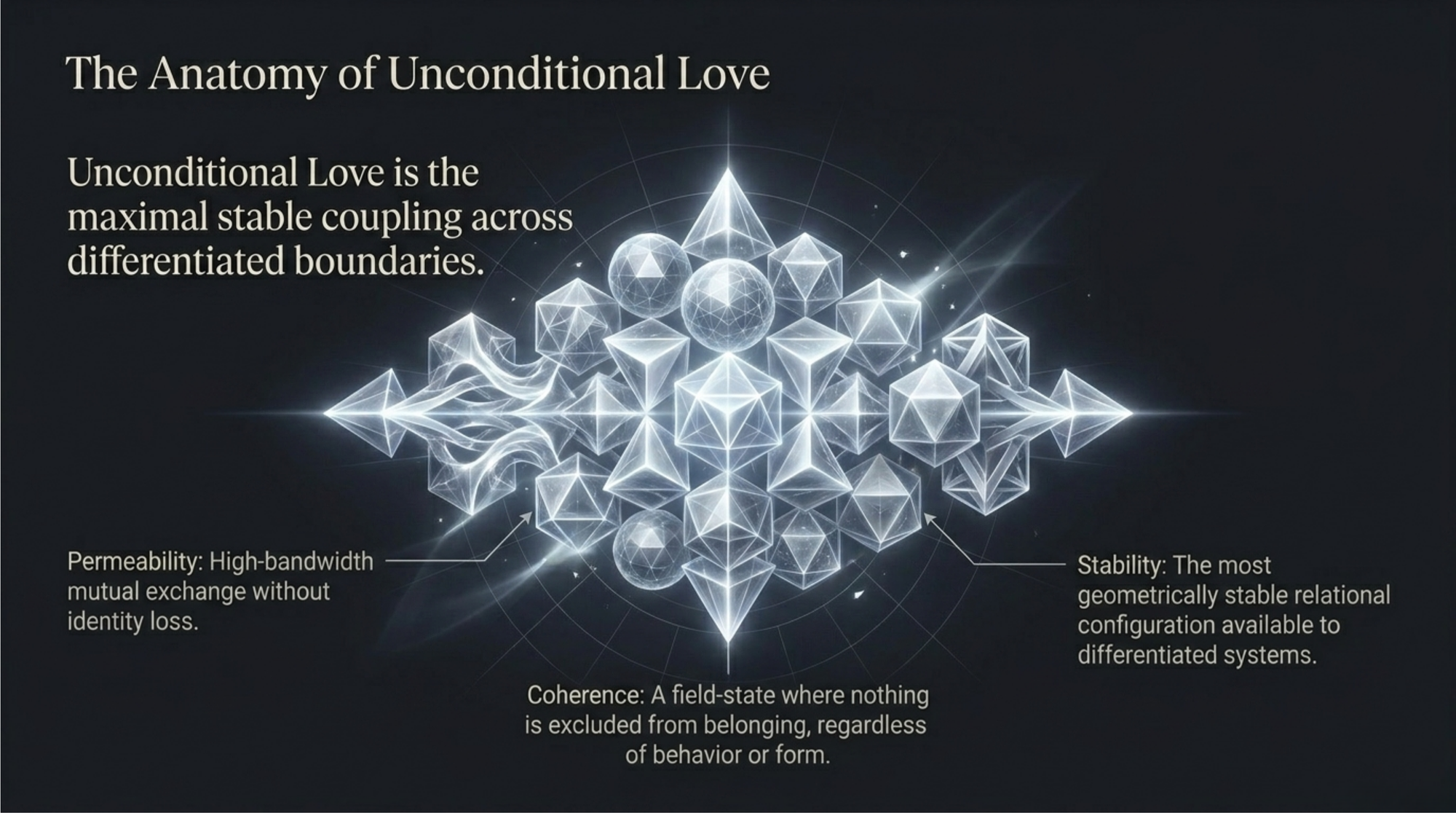 Illustration of the mechanics of Unconditional Love.