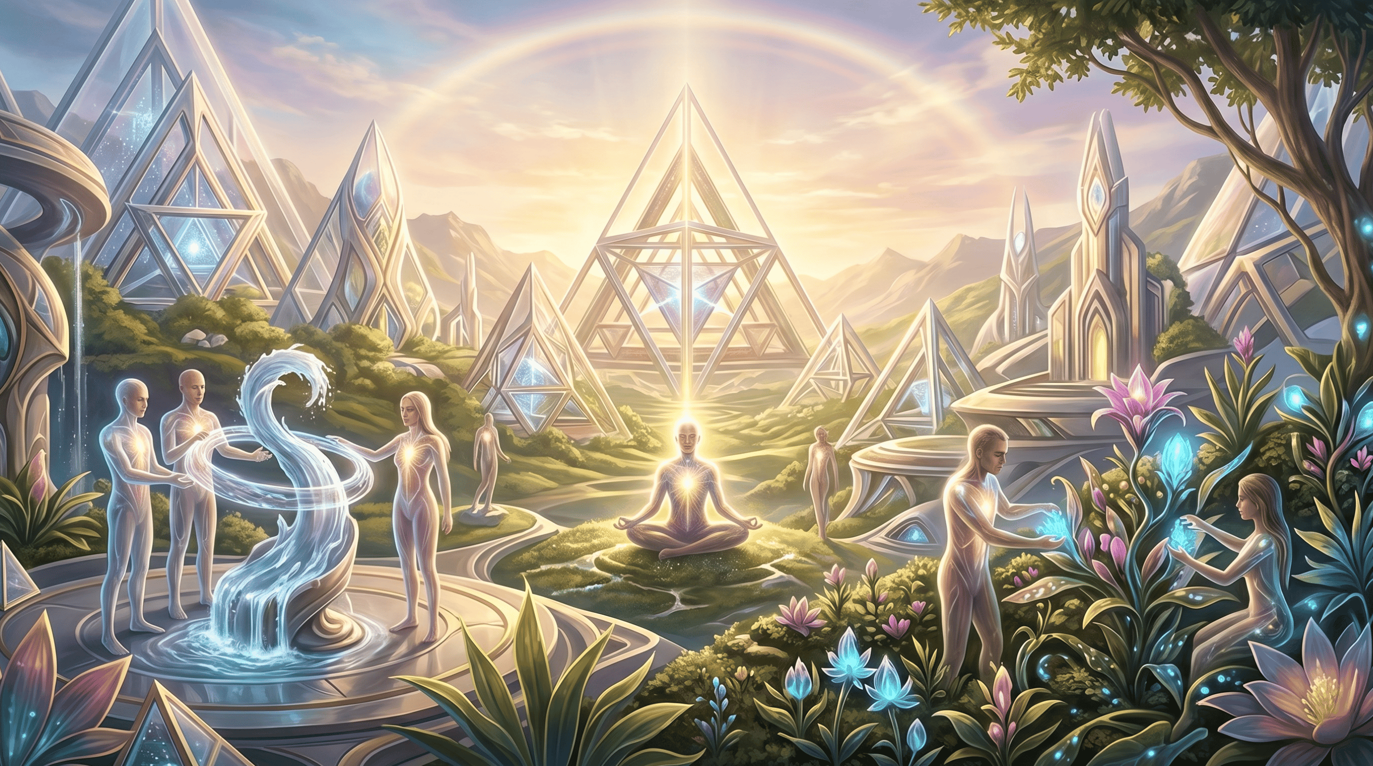 Unitive Consciousness Community Visualized