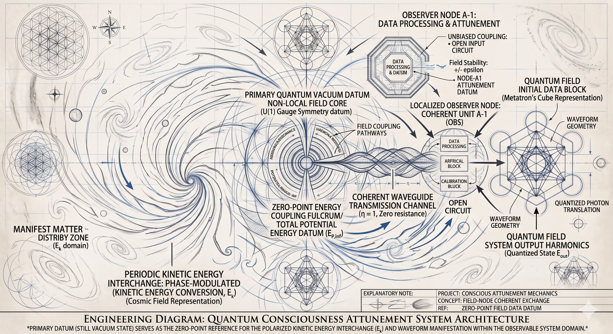 Illustration of the infinite power supply of the Unified Field.
