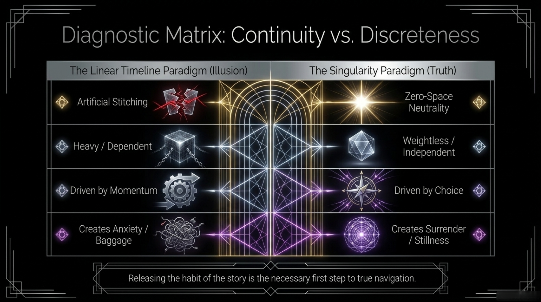 Continuity Versus Discreteness