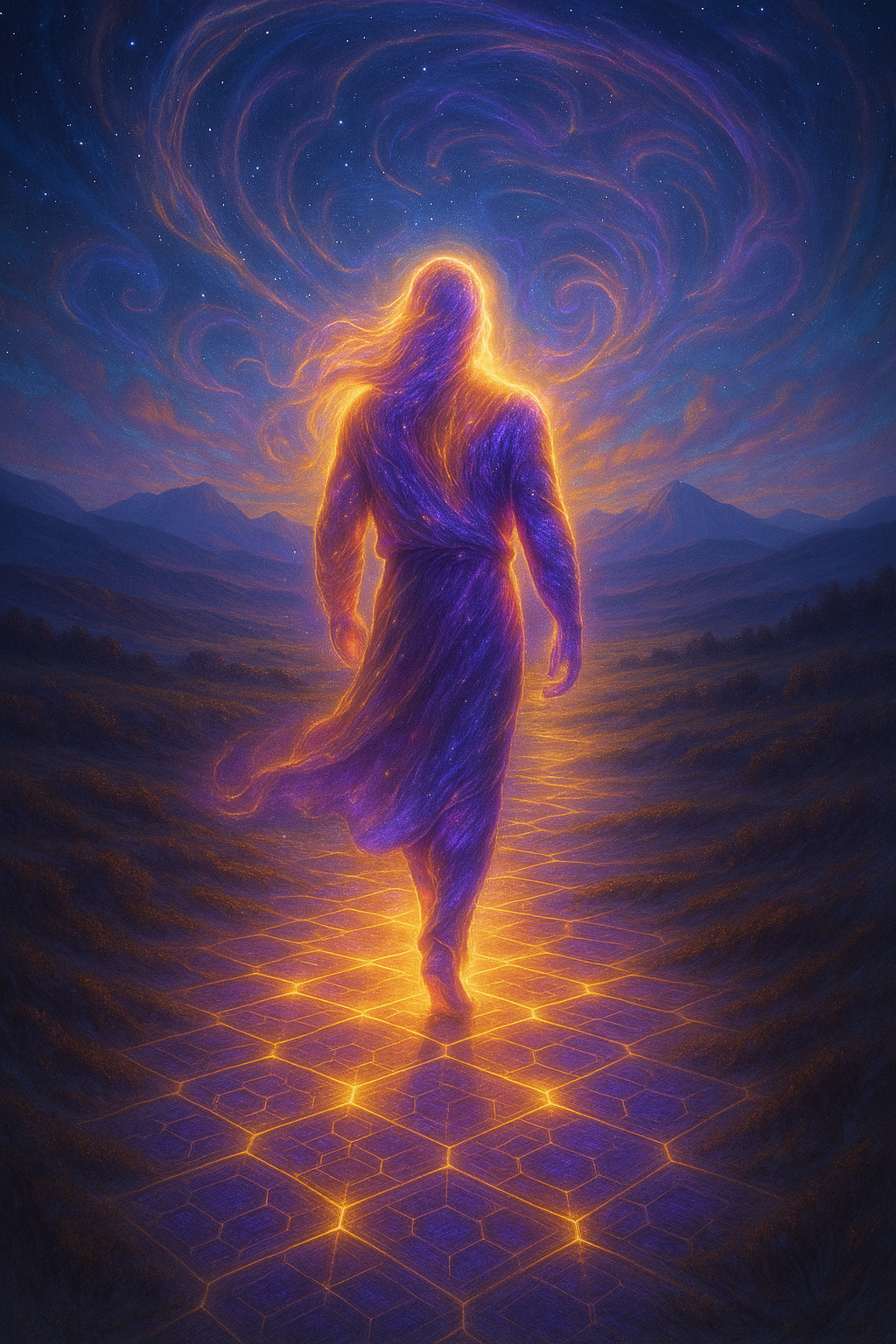 Radiant Presence walking the world