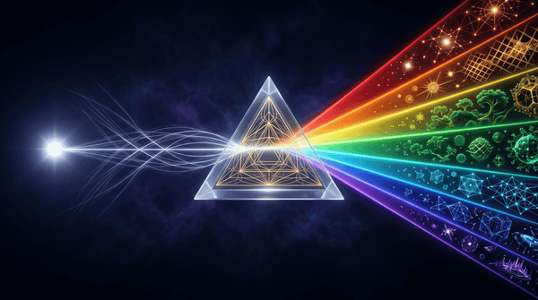 The localized node of Consciousness functions as the aperture or lens for coherence with the higher-dimensional geometries of unconditional love and compassion.