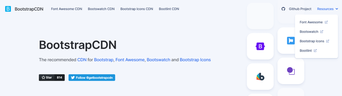 jsDelivr welcomes BootstrapCDN and continues to power Bootstrap!