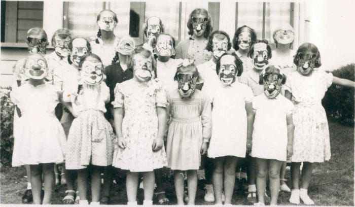 My mother's birthday party, 27 January, at Addiscombe, Blenheim