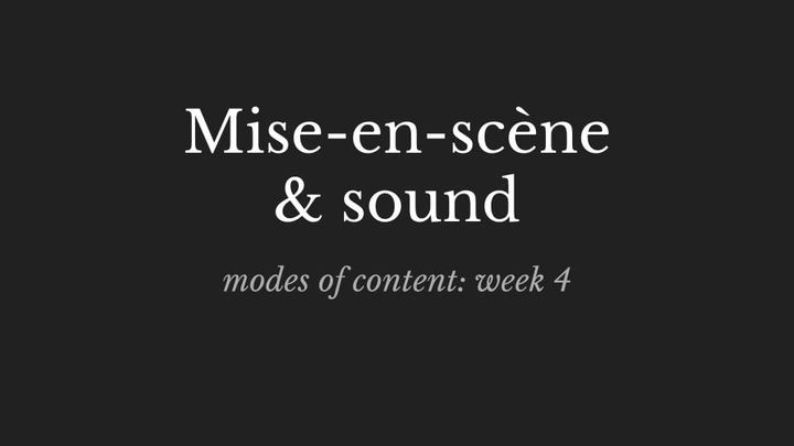 moving image: theory | context: lecture 4