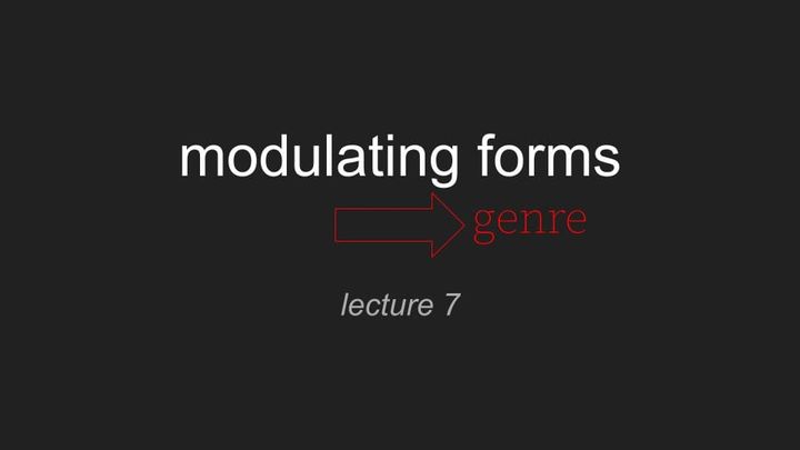 moving image: theory | context: lecture 7