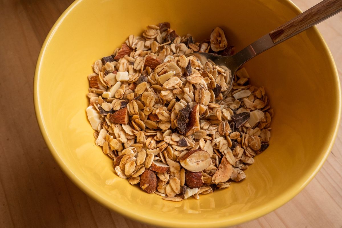 Create as you like! Homemade granola recipe