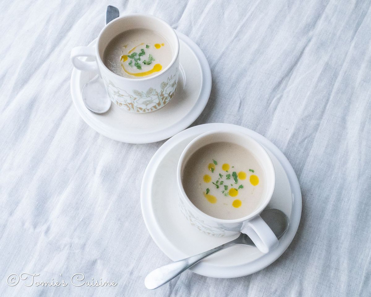 Jerusalem artichoke soup