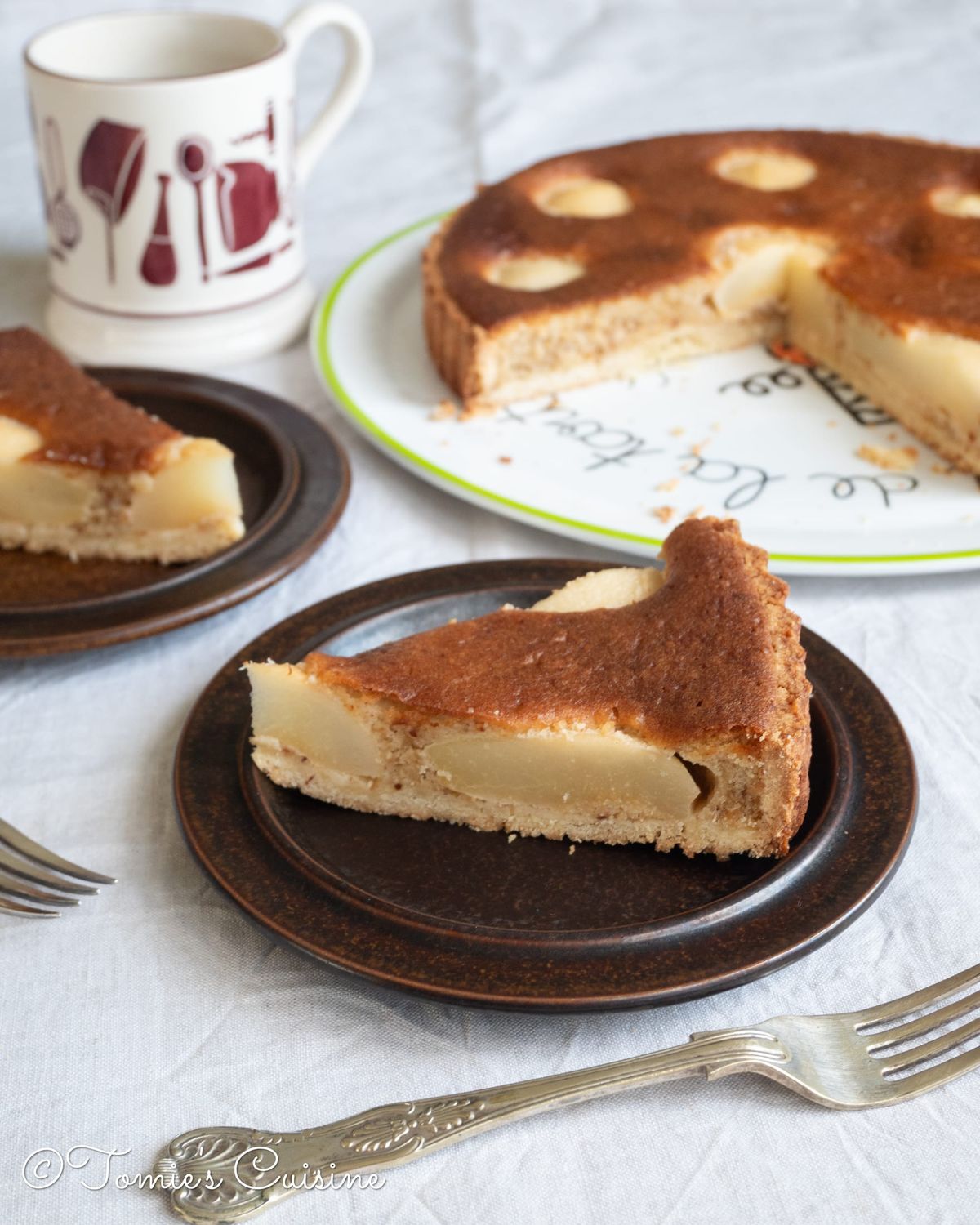Pear Frangipane Tart with Hazelnuts (Garden Harvest Recipe)
