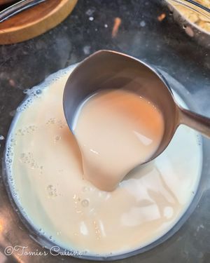 Homemade soya milk recipe