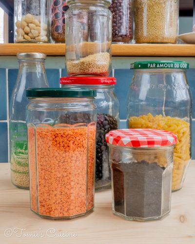 How to reuse glass food jars