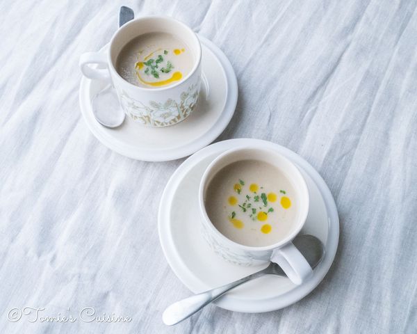 Jerusalem artichoke soup