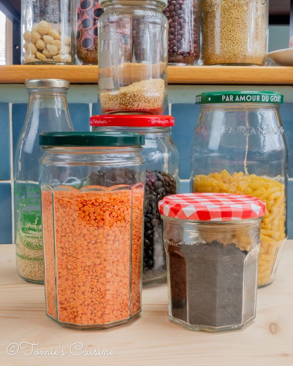 How to reuse glass food jars