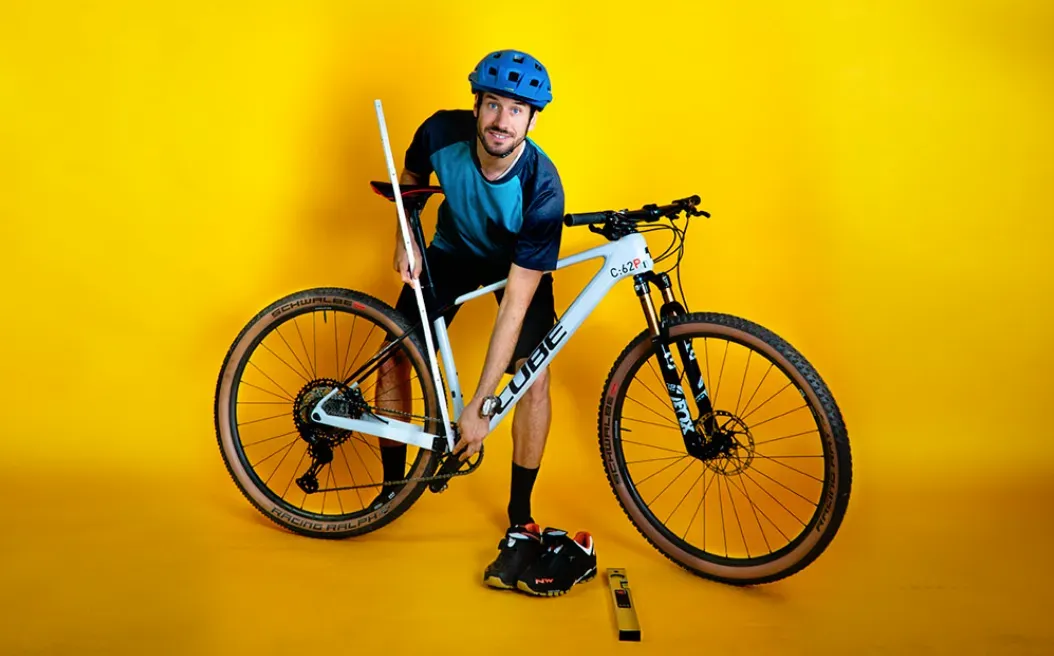 All about frame height on a mountain bike