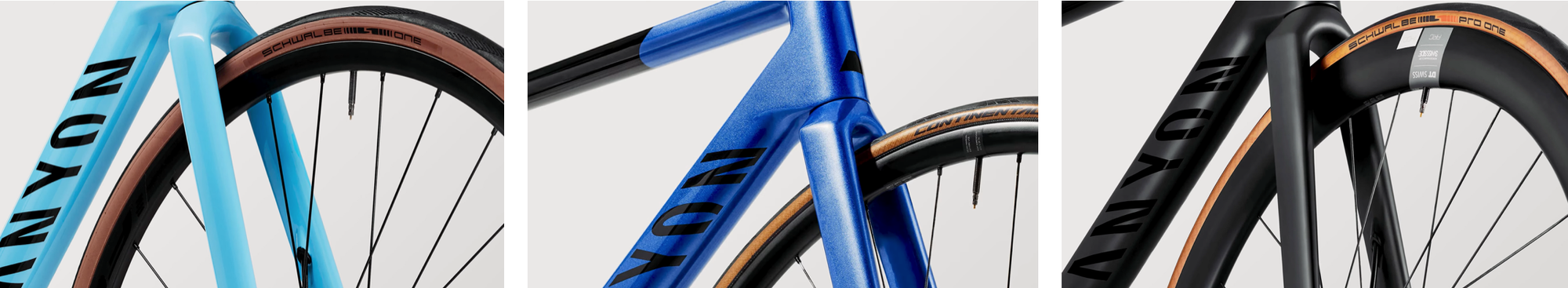 Comparaison des vélos de course Canyon