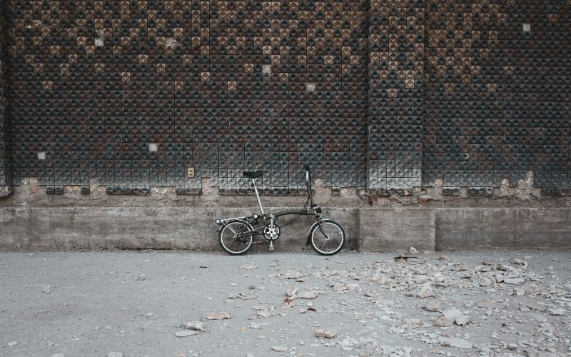 Small wheels for folding bikes