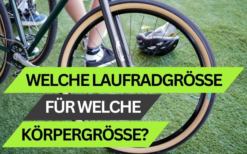 Laufradgröße: Welche Laufradgröße für welche körpergröße?