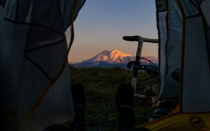 where to sleep bikepacking
